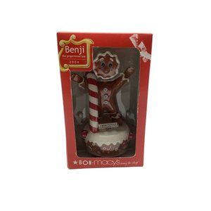 Benji the Gingerbread Boy Bon-Macy's 2004